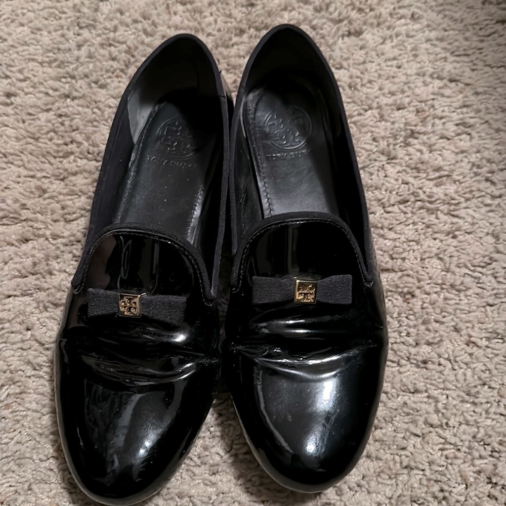 Tory Burch Patent Leather Flats Sz 8